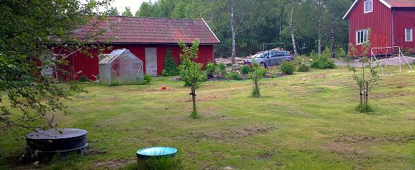 Villa med minireningsverk inför hösten